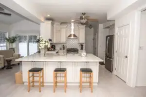 Modern kitchen renovation in Buffalo NY