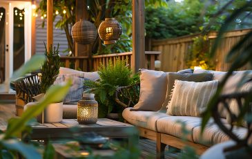 Cozy Patio Evening Cozy Patio Evening